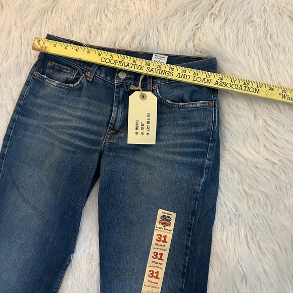 Lucky Brand Sweet N Low jeans size 31 NWT medium wash - Picture 12 of 13